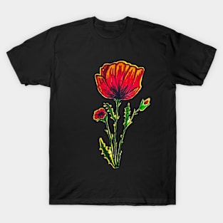 Poppy plant T-Shirt